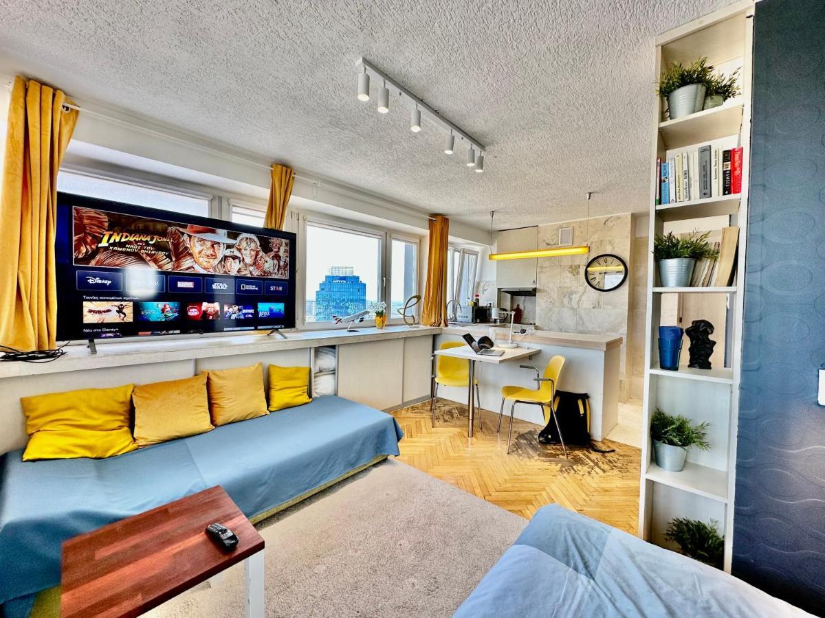 Апартаменти Sun Clima/Ac Metro X2 Fast Wifi 500 Mbs 70'Tv Netflix Appletv Hbo Варшава Екстер'єр фото